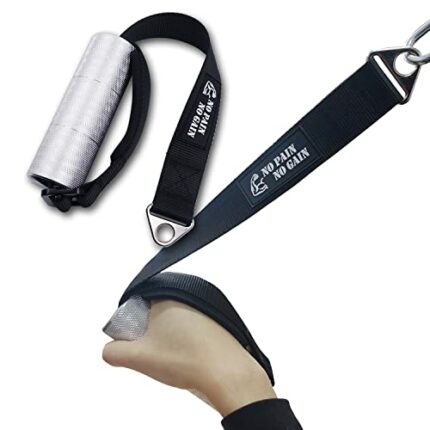 Lights Mountain Arm Wrestling Exercise Handle Φ2in Grip - Wrist and Forearm Exerciser Pulldown Triceps Rope Workout