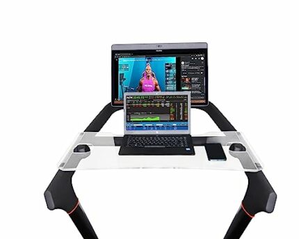 COSPARX Treadmill Tray Designed for The New Peloton Tread, Walking Tray Holder for Laptop, Tablet, Phone, Compatible with New Peloton Tread