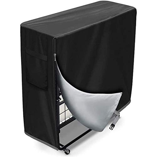 UCARE Folding Bed Cover Dust Proof Guest Bed Storage Bag Cover for Indoor and Outdoor Multifunctional Beds Protection Cover 38.9 * 14.9 * 44.9in