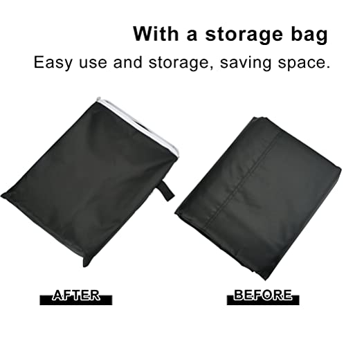 Egg Chair Covers Waterproof Heavy Duty ,420D Oxford Fabric Outdoor Hanging Egg Chair Covers Waterproof Anti-dust,Garden Wicker Swing Chair Cover