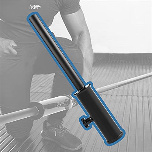 Landmine Handle Attachment for 2-Inch Olympic Barbell, Home Gym Strength Training Equipment, Straight Handle Viking Press Landmine Attachment for