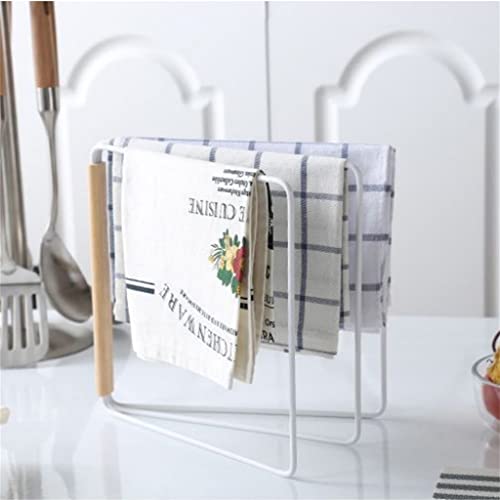 LIUZH Vertical Foldable Kitchen Bathroom Rag Rack Towel Rag Hanger Drying Rack Towel Rack