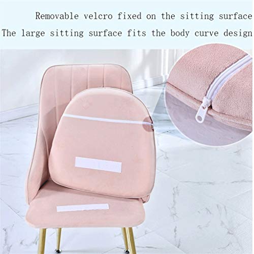 Modern Kitchen Dining Room Chairs Dining Chairs With Backrest Velvet Dining Chair Soft Padded Seat For Office Lounge Dining Kitchen Bedroom (Colo