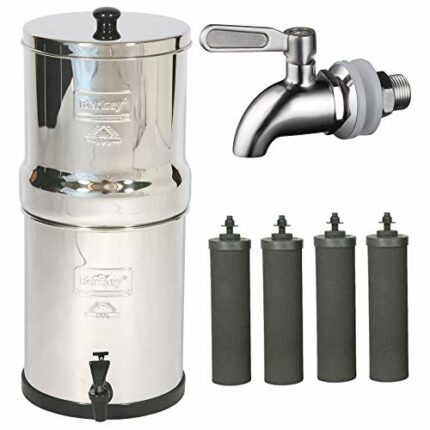 Big Berkey with 4 filters and Stainless Steel Spigot
