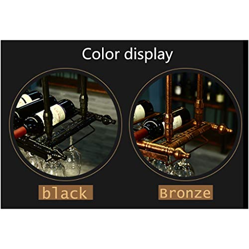 Stylish Simplicity Industrial Retro Stylish Simplicity Wine Glass Holder Metal Simple Creative Display Home Goblet Rack Kitchen Cutlery Bottle Ra