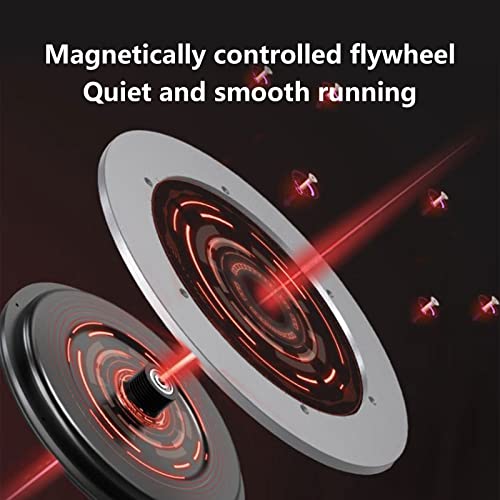 Super Silent Exercise Bike, Bluetooth Home Trainer, Magnetically Controlled Stationary Bike, Professional Weight Loss Pedal Exerciser, Adjustable