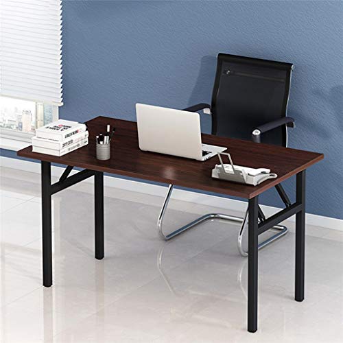 N/A Laptop Desk Folding Wooden Computer Desk Portable for Home Office Modern Writing Table PC Desk Study Table Furniture (Color : B)