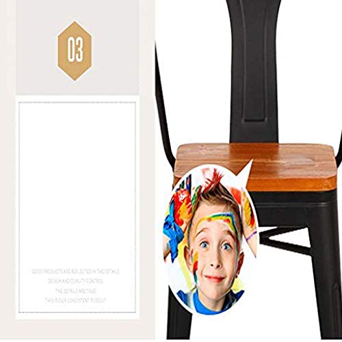 DINGZZ Bar Stools Counter Height Adjustable Bar Chairs of Swivel Bar Stool Kitchen Counter Stools Dining Stamped Back Arms Counter Stool