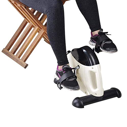 N/A Portable Fitness Pedal Stationary Under Desk Indoor Exercise Machine Bike for Arms Legs Physical Therapy with LCD Display Calorie Counter 42