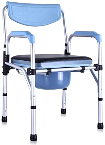 LILIKY Old People's Toilet Chair Mobile Toilet Stool Pregnant Women's Toilet Chair Toilet Chair Bathing Chair Bathing Chair