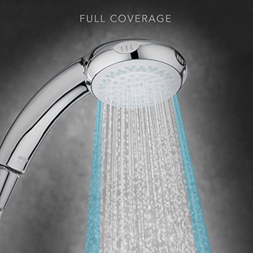Mira Showers Logic Showerhead Handheld 4 Spray Showerhead Chrome 2.1605.176