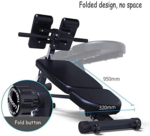 Push Up Bar Stands Adjustable Ab Bench Multi-Workout Sit Up Bench Hyper Back Extension Abdominal Weight Bench With Flat/Decline/Sit Up For Commer