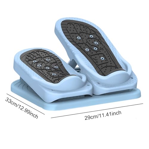 Step MachinesUnder Desk Stepper 2 in 1 Folding Mini Stepper Adjustable Mode Non-slip Exercise Fitness Stepper for Office Fitness