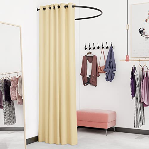 HIYOUGO Changing Dressing Room, Portable Mobile Fitting Room Clothing Store, Freestanding Corner Changing Room Shading Rate 90% Privacy Tent For