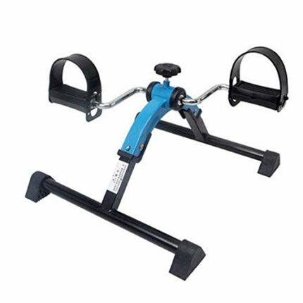 LUNEZY Foldable pedal trainer exercise bike fitness gear, arm and leg trainer training device, mini bike exerciser bike Pedal Exerciser Gym Fitne