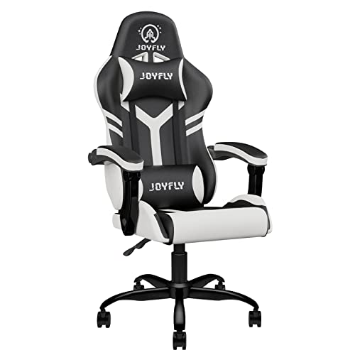 JOYFLY Gaming Chair for Adults, Gaming Chair Gamer Chair for Ergonomic Rotatable PC Computer Chair with Padded Armrests, for Boys Adults Teens(Bl
