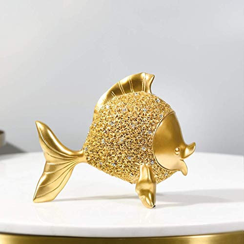 n/a Sculpture decoration- Resin Crafts Goldfish Ornaments Hotel Bedroom Living Room Decorations Furnishings Wine Cabinet Partition Ornaments