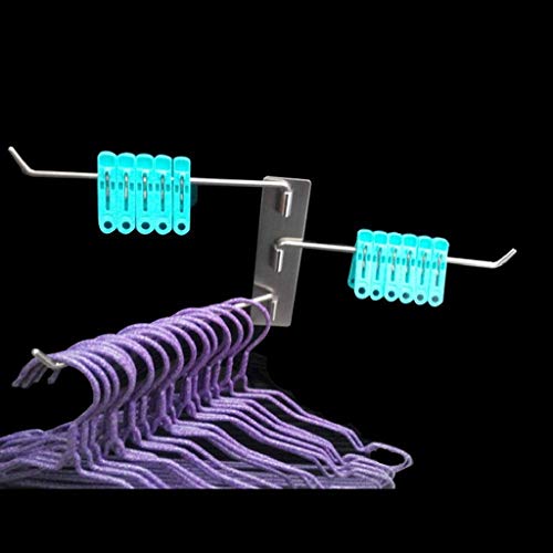 N/A Towel rack - Swivel Towel Bar Stainless Steel Bathroom Swing Hanger Towel Rack Holder Storage Organizer Space Saving Wall Mount Brushed Finis