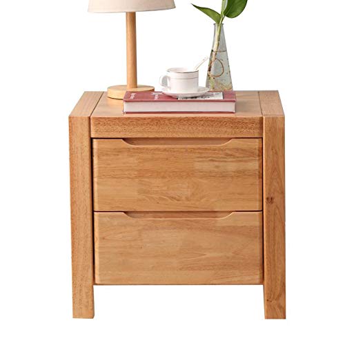 JYDQM Mini Bedside Table Solid Wood Bedside Table, Simple and Bedroom Dormitory Storage Bedside Table