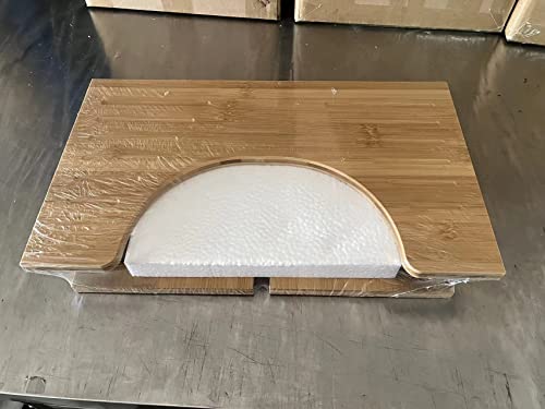 Mateda Bamboo Toilet Stool for Bathroom, Foldable Poop Stool for Adults