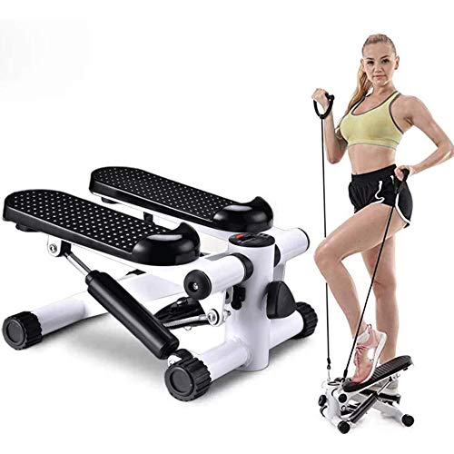 ALREMO HUANGXING - Mini Stepper, LCD Display Twist Stepper, Stepping Machine Household Silent Twist Fitness Equipment, Suitable for Living Room,