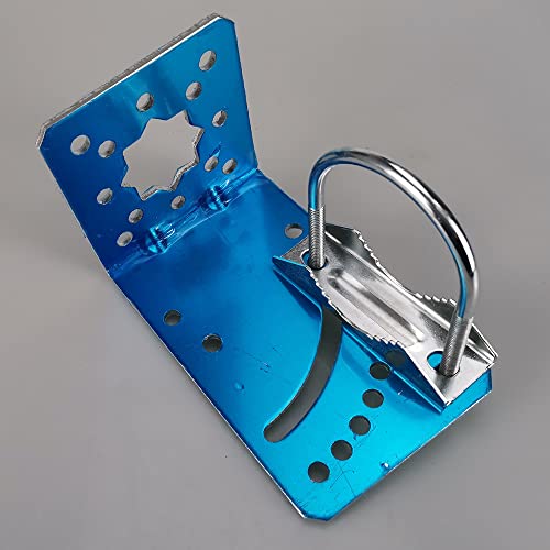 Hsthe Sea Pole Mount Bracket Outside Home Antenna Holder Antenna Pole Mount Kits Wireless bridge network card L-shaped fixing bracket