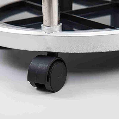 SEYFI Umbrella Stands, Modern Metal 21 Slot Freestanding Umbrella Stand Holder Storage Rack with 12 Hooks and Removable Base Drip Tray