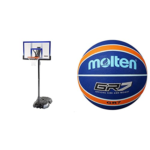 Lifetime Front Court Steel-Framed Shatterproof Portable Basketball System