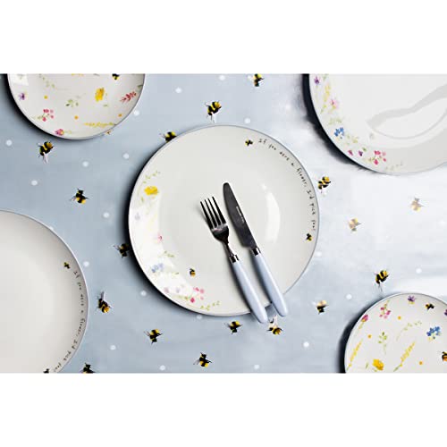 Sabichi Wipeable Tablecloth - PVC Table Cover for Indoor/Outdoor Use - Table Cloths Rectangular for Dining, Kitchen, Garden - Waterproof & Wipe C