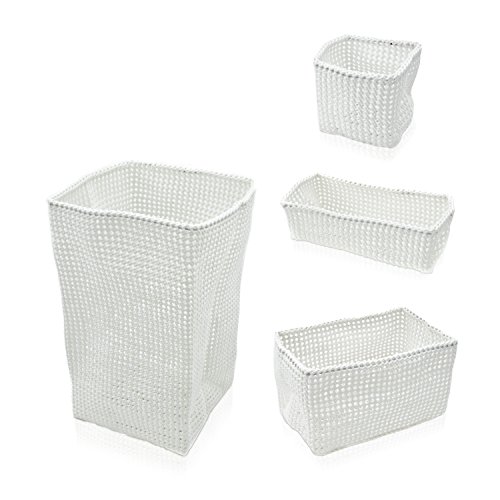 MOVE Cube Basket, Off White, 15 x 15 x 15 cm