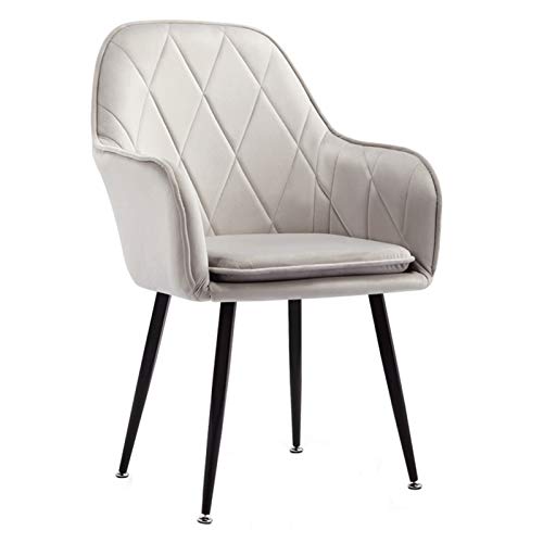 Modern Kitchen Dining Room Chairs Velvet Dining Chairs Upholstered Accent Armchair Vintage Leisure Chair Metal Golden Legs For Dining Living Room
