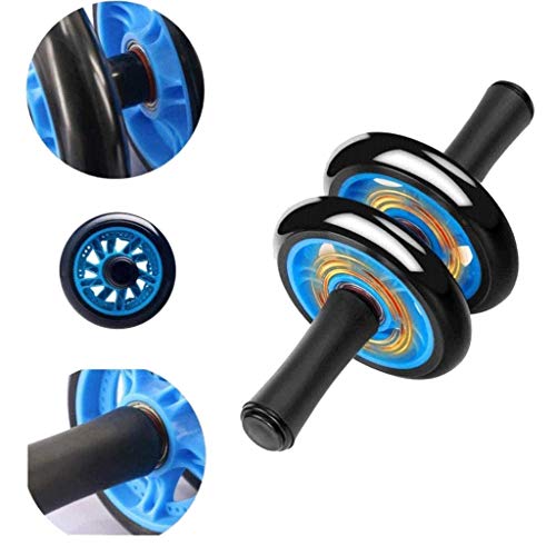 BOLIXIN Durable Belly Roller Bearing Weight Loss Blue Belly Equipment Belly Roller Home Fitness Equipment Office Exercise Fitness Equipment