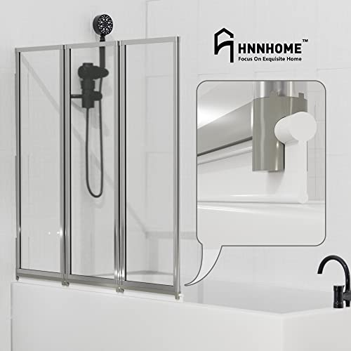 HNNHOME White Shower Screen Seal Strip for Folding Doors - 1 Metre