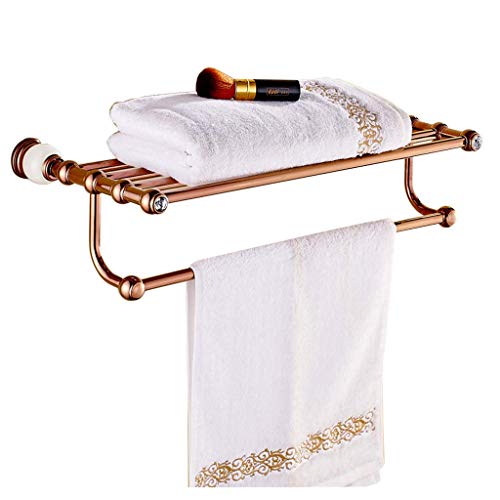 KNOXC Towel Racks,Bath Towel Rail Double Towel Rail Multi-Size Wall Mount Made of Brushed. Multifunctional Towel Rack