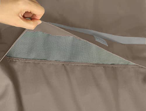 Garden Balsam Patio Umbrella Cover for 9ft to 13ft Offset Umbrella, Fade Resistant, Water Resistant, Curved Cantilever and Straight Pole Parasol