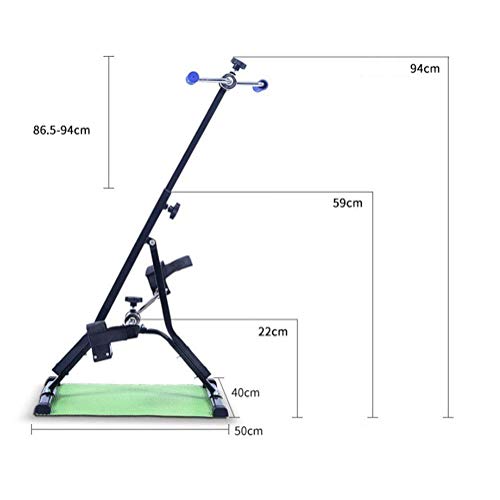 LUNEZY Pedal Exerciser for The Elderly Foldable Mini Exercise Bike For Legs and Arms Cycling Portable Fitness For Exercise and Rehabilitation Tra