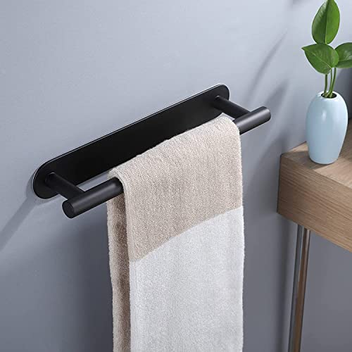 Self Adhesive Towel Rail-XINGLO, SUS304 Brushed Finish Stainless Steel ,Bathroom Towel Holder 40 cm / 15.75 inches, Towel Rails Wall Mounted, for