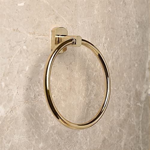 HIGOH Towel Racks,Bath Towel Holder,Bathroom Hand Towel,Bathroom Toilet Stainless Steel Towel Rack,Towel,Round Storage Shelf,Bathroom Towel Hange