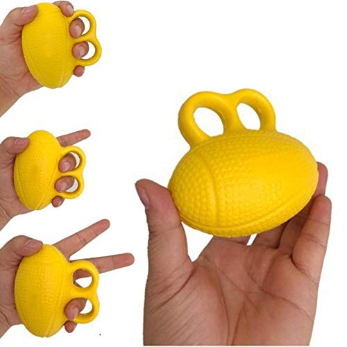 Finger Exerciser Ball, Finger Strengthener Training Silicone Squeeze Eggs, Hand Grip Strength Training, Forearm Wrist Stress Relief Ball, for Ath
