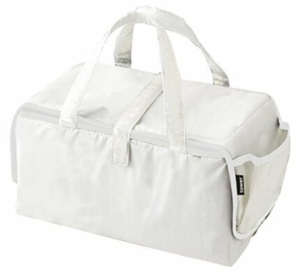 YAMAZAKI home Tower 2-in-1 Ironing Mat and Bag WH Space saving One Size White