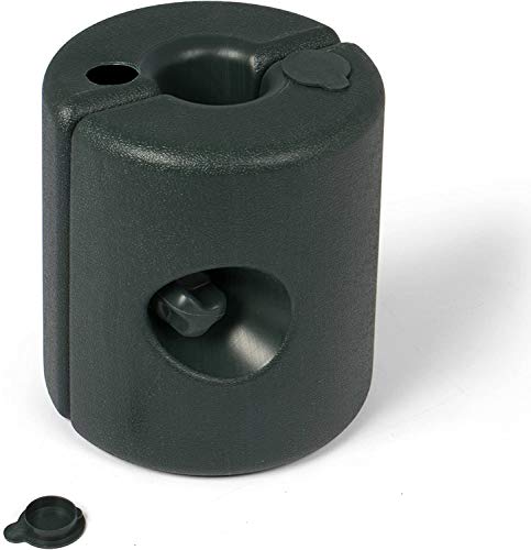 Ram® Black 4 X Plastic Gazebo Weight Leg For Tent Fill With Sand or Water