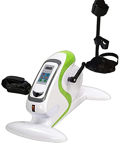 LUNEZY Mini Bike Motorised Pedal Exerciser,Fitness Electric Mini Exercise Bike/Pedal Exerciser,Rehabilitation Bicycle for Seniors Physiotherapy A
