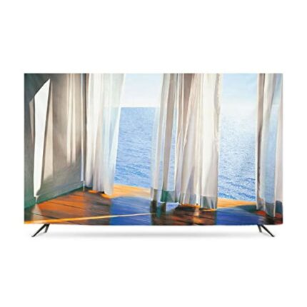 Qvo 32-85 Inch TV Cover Indoor - LCD TV Screen Protector For Flatscreen - Inside TV Dust Cover For Flat Screen Television Clean Decorative Light