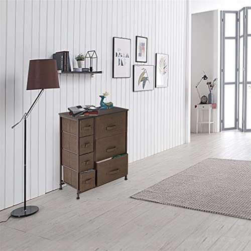 FGHOEV Folding Storage Cabinet Non-woven Fabric Closet Multi-layer Drawer Bedroom Furniture Bedroom Furniture Clothing Organizer