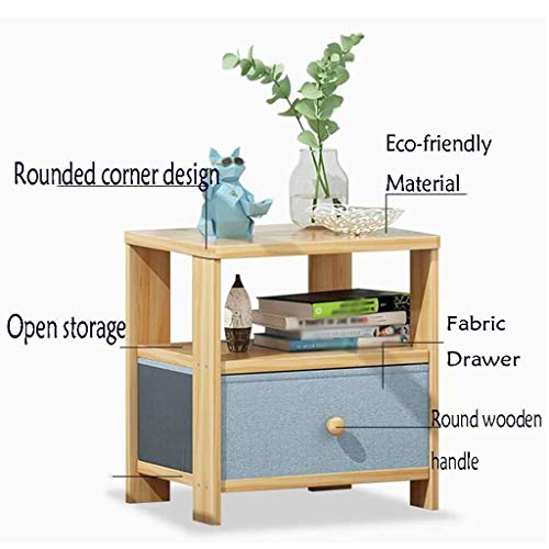 JYDQM End Tables, Night Stand with Drawer Cabinet for Bedroom Bedside Table Furniture Side Table