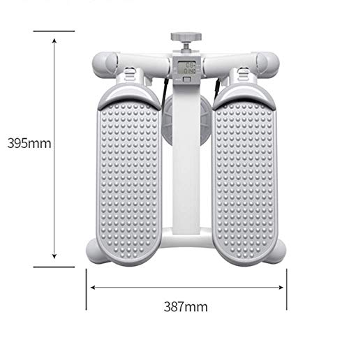 N/A Mini Stepper Stair Stepper Exercise Equipment with Resistance Bands and Twisting Action