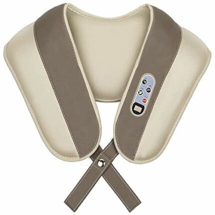 ALREMO HUANGXING - Neck and Shoulder Massager with Heat, Shiatsu Back Massage Pillow with 4D Deep Tissue Kneading for Foot, Legs, Body Muscle Pai