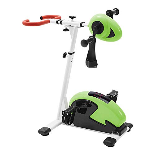 LUNEZY Electric Pedal Exerciser Bike Rehabilitation Machine, Arm and Leg Pedal Exercise Bike, Adjustable Fitness Rehab Equipment, for Seniors Gym