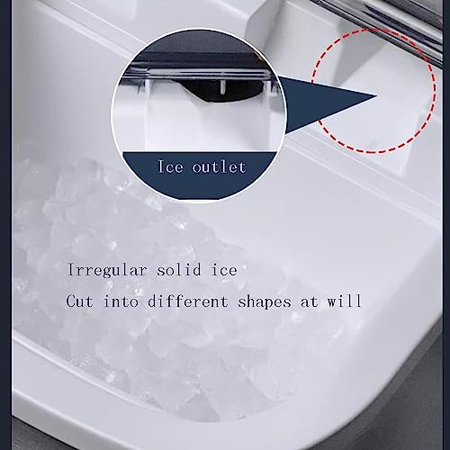 Shykey countertop ice machine Portable Countertop Ice Maker -33 lbs Daily Output, Self-Cleaning with Ice Scoop for Kitchen, Office, Bar, Party ic