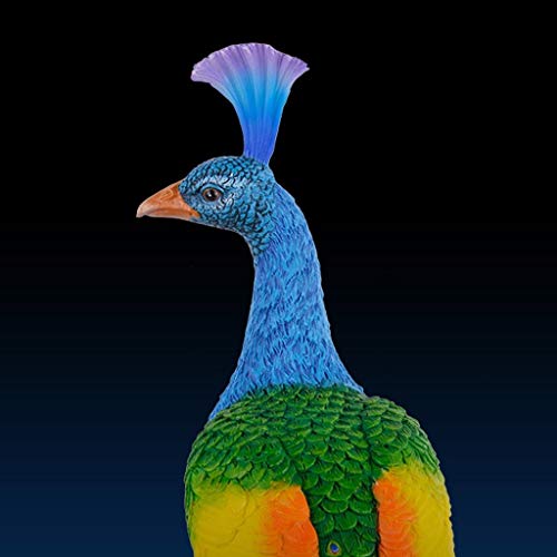 n/a Resin Peacock Wine Rack Sculpture Decoration Wine Cabinet Creative Practical Restaurant Crafts Ornaments